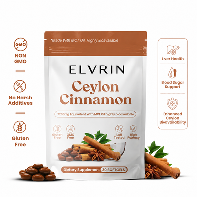 Ceylon Cinnamon Soft Gelatin Capsules