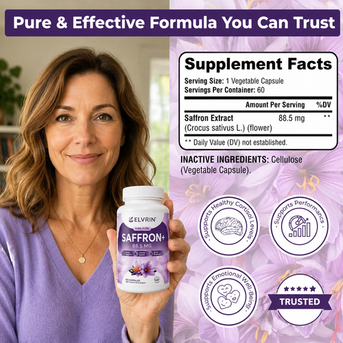 Saffron Calm & Clarity Capsules