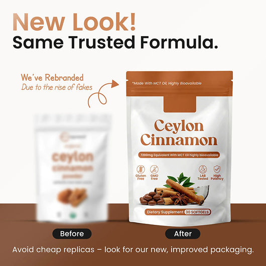Ceylon Cinnamon Soft Gelatin Capsules