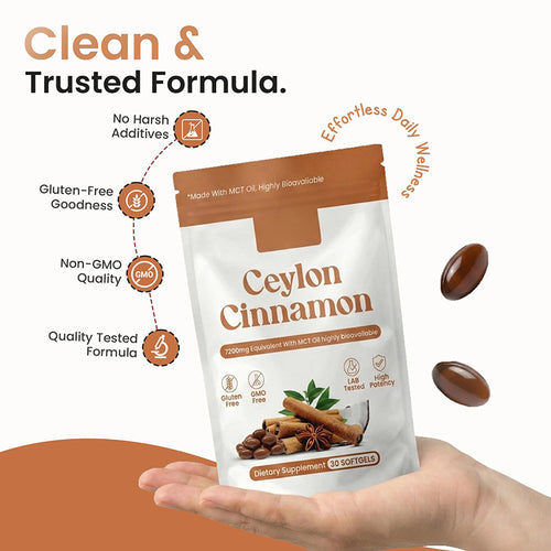 Ceylon Cinnamon Soft Gelatin Capsules